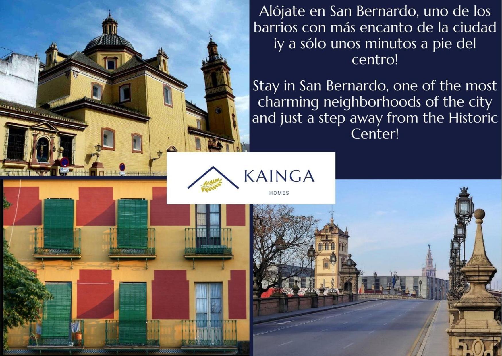 Apartamento San Bernardo - Kainga Homes Севиля Екстериор снимка